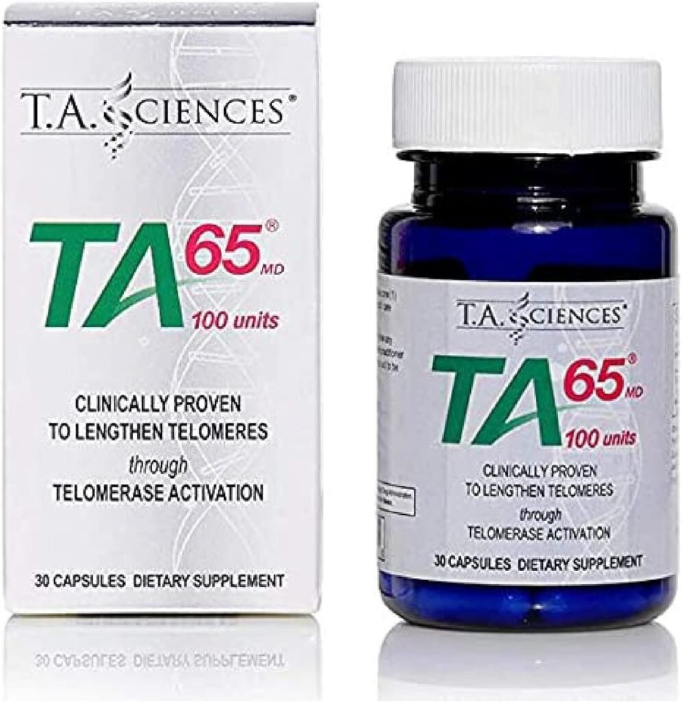 | TA-65 Telomerase Activation | Anti-Aging  Immunity Boost with Cell Rejuvenation | 30 Capsules